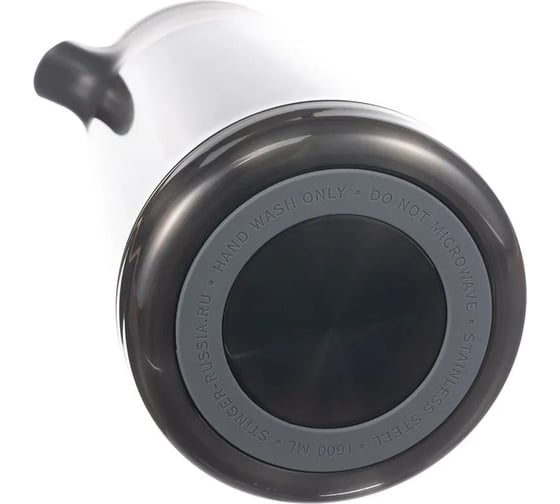 Термокофейник STINGER 1.6 л, нержавеющая сталь, чёрный, 18x13.6x25.9 см HK-1600-9BLK