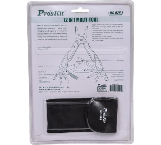 Инструмент ProsKit MS-526 12-в-1 00332548