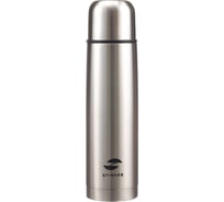 Термос STINGER 0.8 л, узкий, нержавеющая сталь, серебристый, 8.1x8.1x29.1 см HB-800