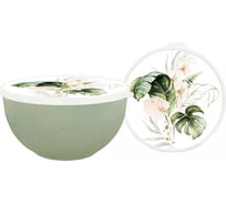 Миска с крышкой Полимербыт FLORIANA 3 л 435979400