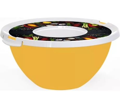 Миска с крышкой Полимербыт ВСЕ НА ПИКНИК 4 л 433571100