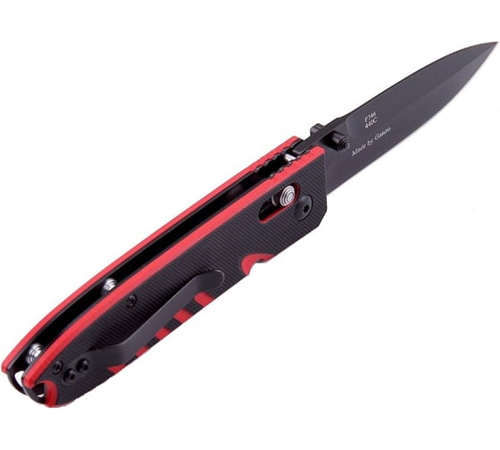 Нож Ganzo Firebird F746-3-RB черно-красный