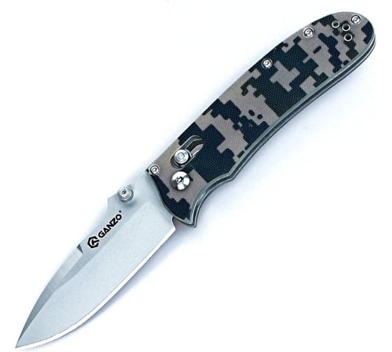 Нож Ganzo G704 камуфляж 1