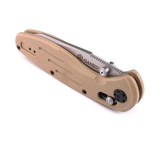 Нож Ganzo G701 желтый G10