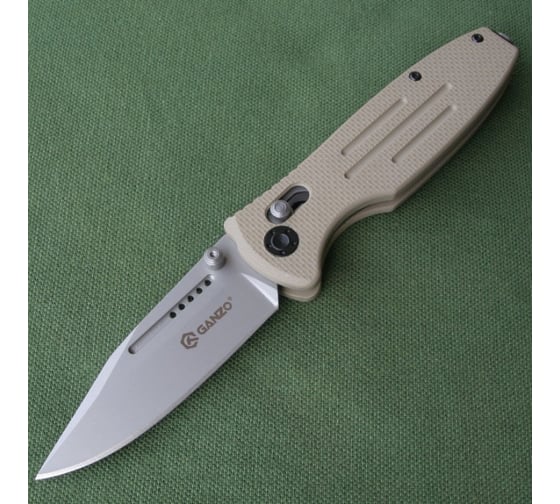 Нож Ganzo G702 желтый