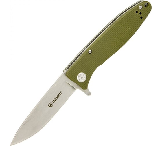 Нож Ganzo G728 зеленый 1