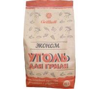 Древесный уголь для гриля Grillkoff эконом, пакет 26 л 28