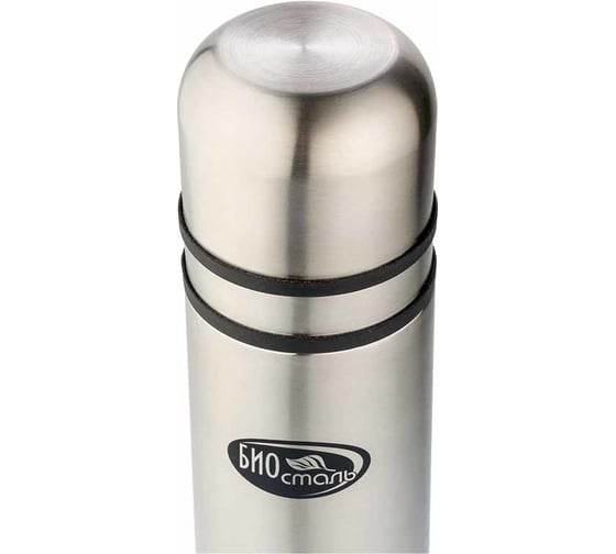 Термос Biostal 0.75 л, 2 чашки, стальной NB-750K2
