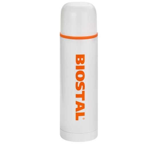 Термос Biostal Fler 0.75 л, белый NB-750C-W 1