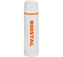 Термос Biostal Fler 1 л, белый NB-1000C-W