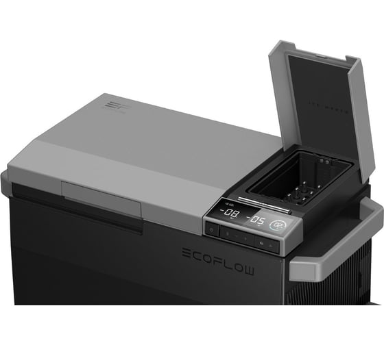 Портативный холодильник EcoFlow glacier с акб, колесами и рукояткой 4895251606554
