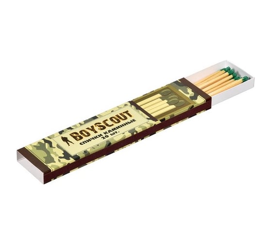 Спички Каминные BOYSCOUT 205 мм, 20 шт 61030