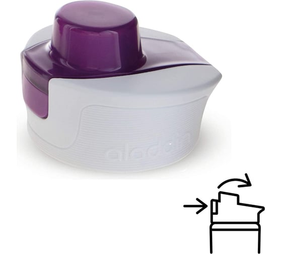 Бутылка для воды Aladdin Active Hydration 0.8 л, фиолетовая 10-02671-006