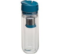 Бутылка для заваривания Aladdin Tea Infuser 0.35 л, синяя 10-01957-008