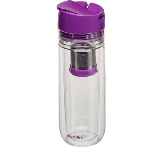Бутылка для заваривания Aladdin Tea Infuser 0.35 л, фиолетовая 10-01957-009