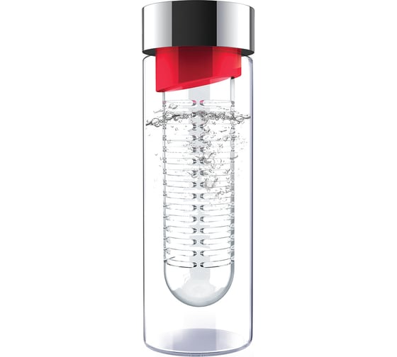 Бутылка Asobu Flavour it 0.48 литра, красная SWG11 red-silver