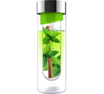 Бутылка Asobu Flavour it 0.48 литра, зеленая SWG11 lime-silver