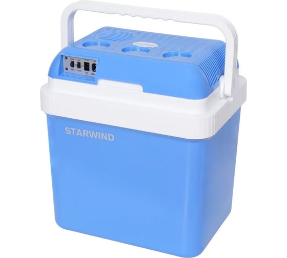Автохолодильник Starwind CB-112 24л 48Вт голубой/белый 1441926