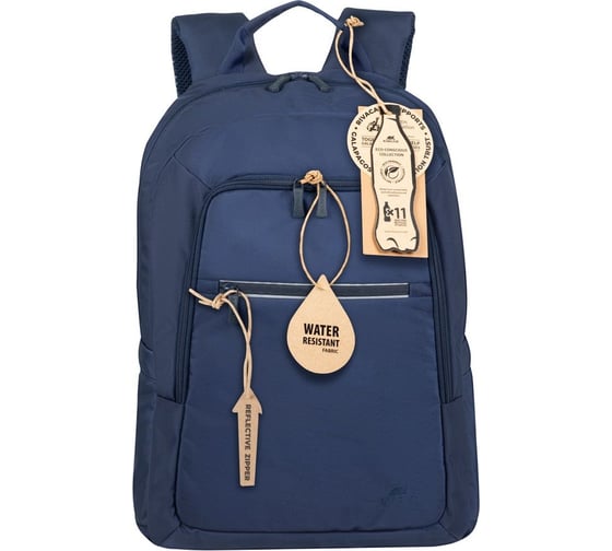 Рюкзак для ноутбука RIVACASE 7561 dark blue ECO 15.6-16 / 6 7561darkblue