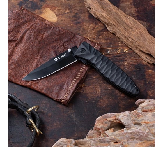 Нож Ganzo G620 черный G620b-1