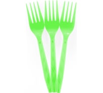 Вилки Волна веселья зеленый, 15 см, 10 шт 6231268