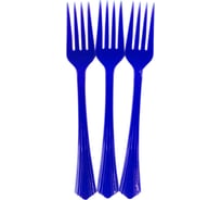Вилки Волна веселья Премиум, синий, 17 см, 10 шт 6231681
