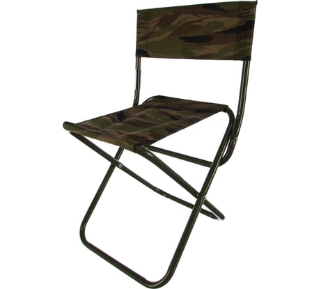 Складной туристический стул со спинкой Следопыт 320х340х580 мм, камыш PF-FOR-S09