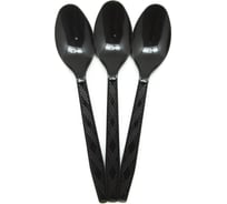 Ложки Волна веселья черный, 15 см, 10 шт 6225089