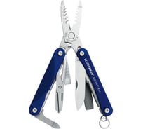 Мультитул Leatherman Squirt ES4 13 функций, синий 831240
