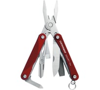 Мультитул Leatherman Squirt PS4 9 функций, красный 831227