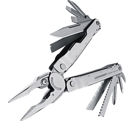 Мультитул Leatherman SuperTool 300 19 функций кожаный чехол 832547