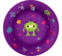 Тарелки Дон Баллон Космические пиксели 9''/23 см, 6 шт 77333