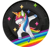 Тарелки Дон Баллон Танцующий единорог 9''/23 см, 6 шт 77155