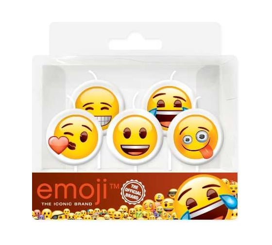 Стаканы Дон Баллон Смайл, Emoji, 255 мл, черный, 6 шт 6014911