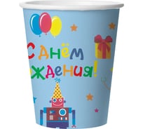 Стаканы Дон Баллон 250 мл, Разноцветные роботы, 6 шт. 77362