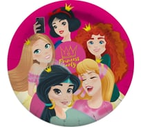 Тарелки Дон Баллон 7''/18 см, Принцессы, 6 шт 77432