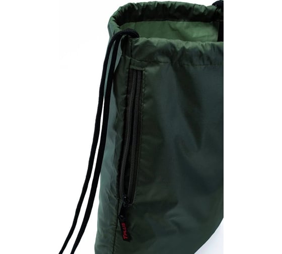 Мешок-рюкзак Tplus с карманом, оксфорд 600, олива T016935