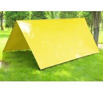 Туристический тент Tplus 4000x2900 мм, таффета 210 рип-стоп, желтый T022570