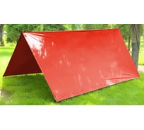 Туристический тент Tplus 2500x2900 мм, таффета 210 рип-стоп, красный T022559
