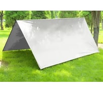 Туристический тент Tplus 4000x2900 мм, таффета 190, сильвер/светло-серый T023437