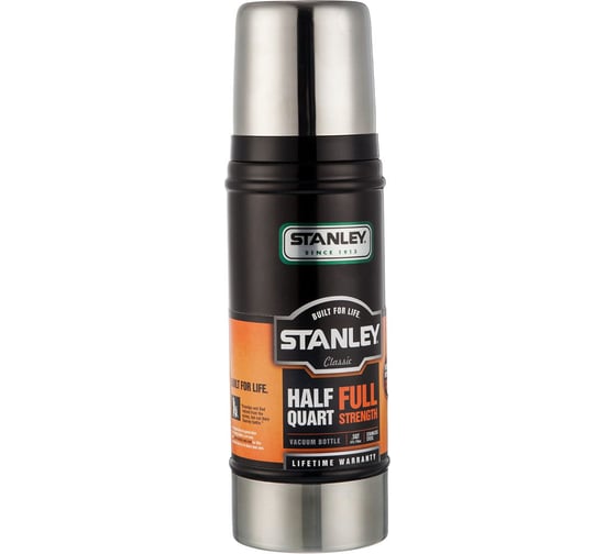Термос Stanley Classic 0.47 л, черный 10-01228-028