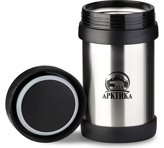 Стальной термос для еды Арктика 0.5 л 402-500 без ручки