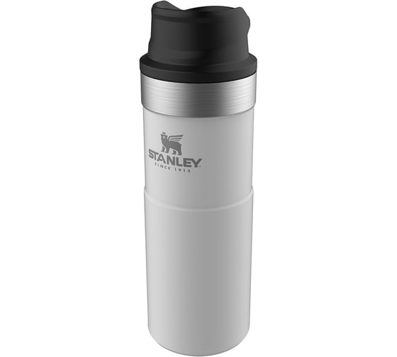 Термокружка Stanley Classic One hand 2.0, белая 10-06439-032
