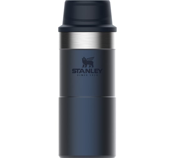 Термокружка Stanley Classic One hand 2.0, синяя 10-06440-017