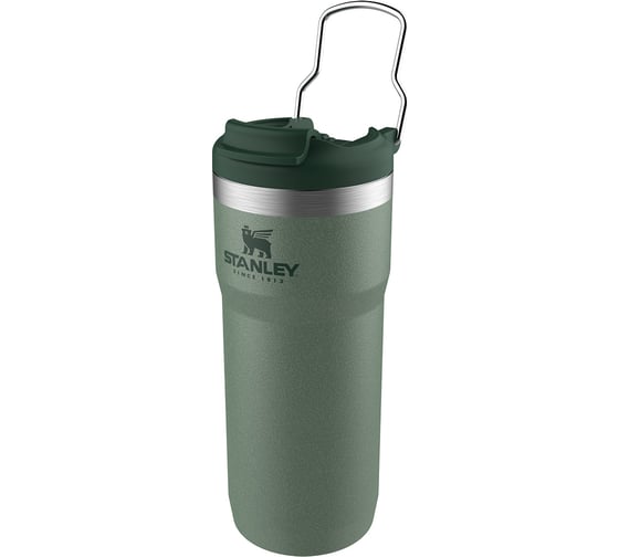 Термокружка Stanley Classic Twin Lock, темно-зеленая 10-06443-015