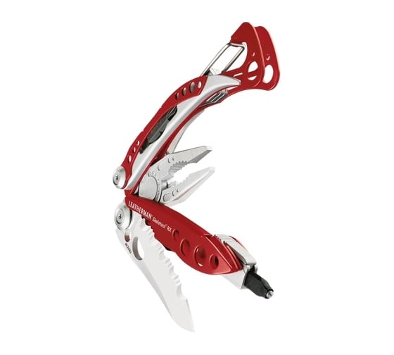 Мультитул Leatherman Skeletool RX, 8 функций, красный 832312