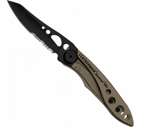 Нож Leatherman Skeletool KBX, 2 функции, коричневый 832615