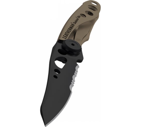 Нож Leatherman Skeletool KBX, 2 функции, коричневый 832615
