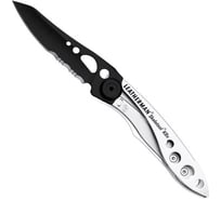 Нож Leatherman Skeletool KBX, 2 функции, серебристо-черный 832619