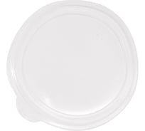 Плоская крышка Papperskopp d121 мм, pp, прозрачная pps 1/50/1000 ОП-350002